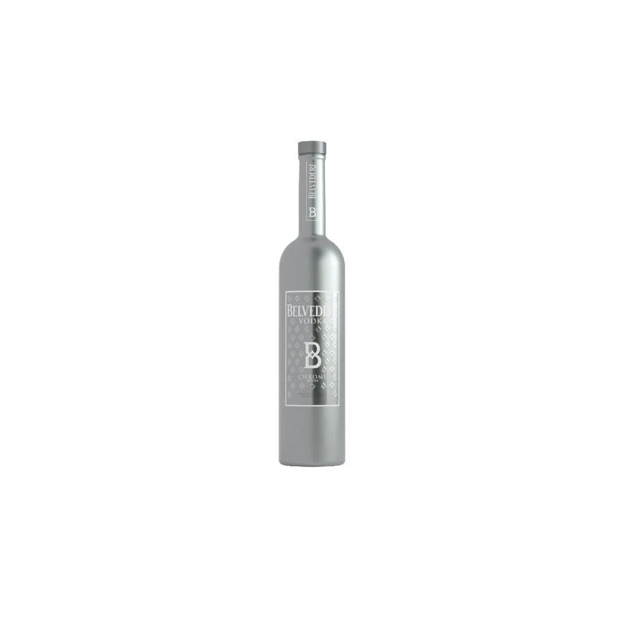 Belvedere B Bottle Chrome Luminous 1,75L