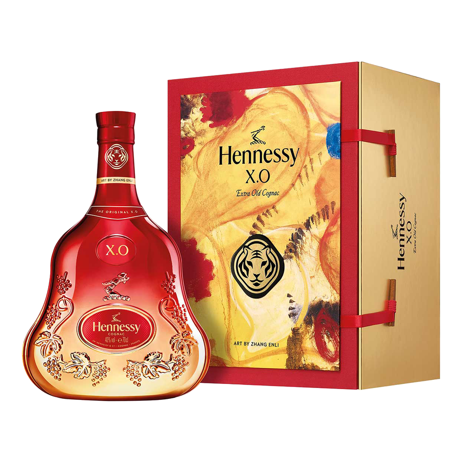 Hennessy X.O Year of the Tiger Limited Edition in Geschenkbox