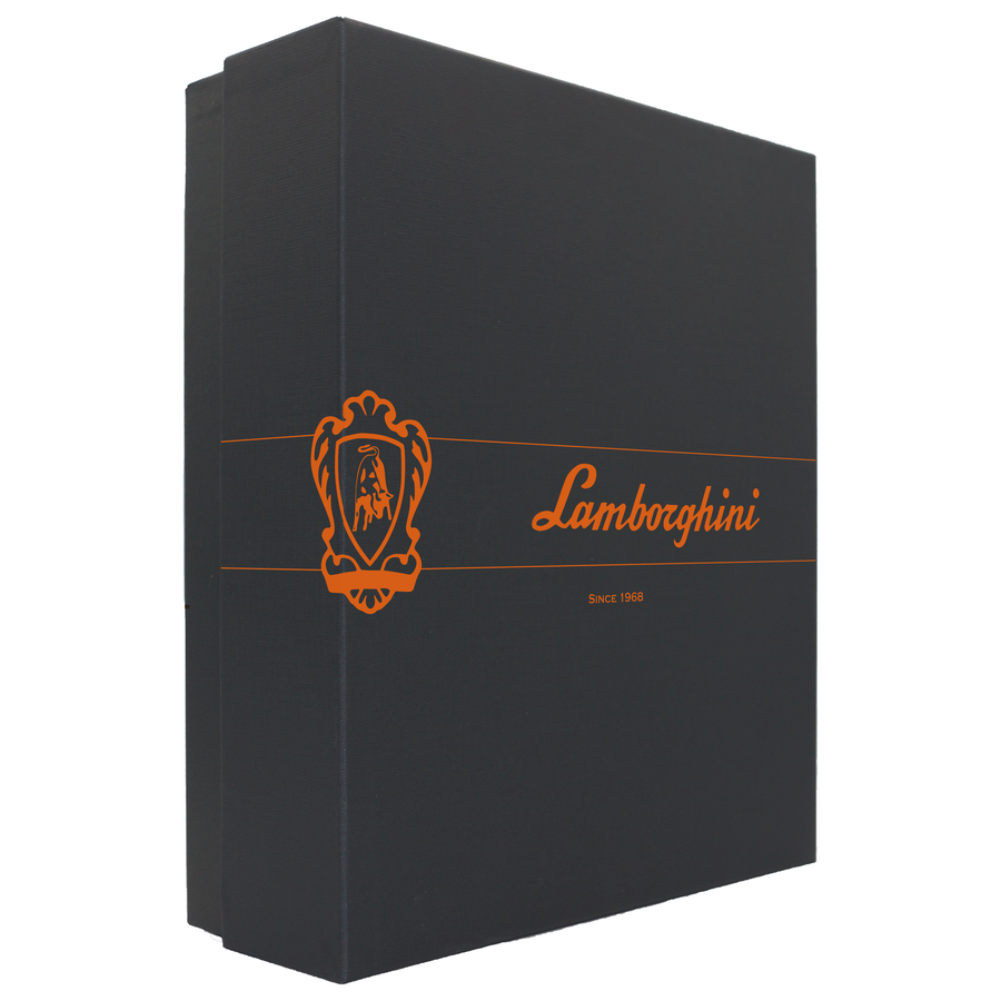 Lamborghini Geschenkbox Schwarz für Wein & Sekt