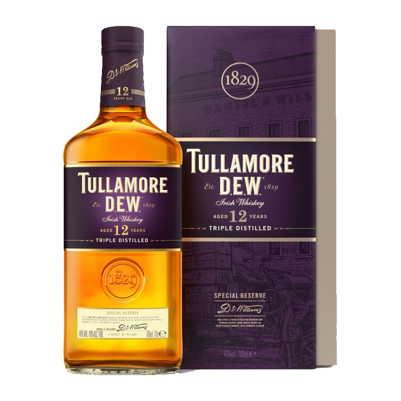 Tullamore Dew 12 Jahre Special Reserve Irish Whiskey 0,7l in Geschenkbox